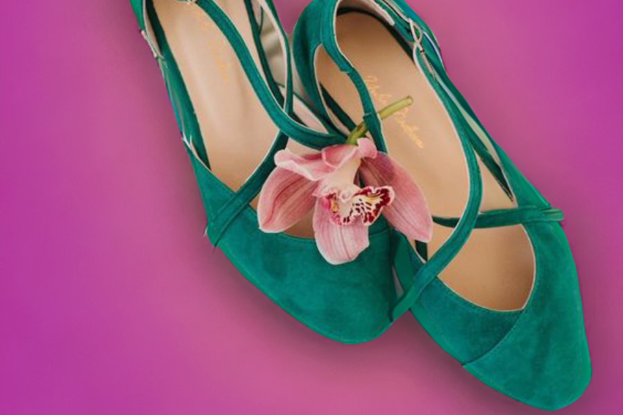 Ideas para combinar zapatos verdes